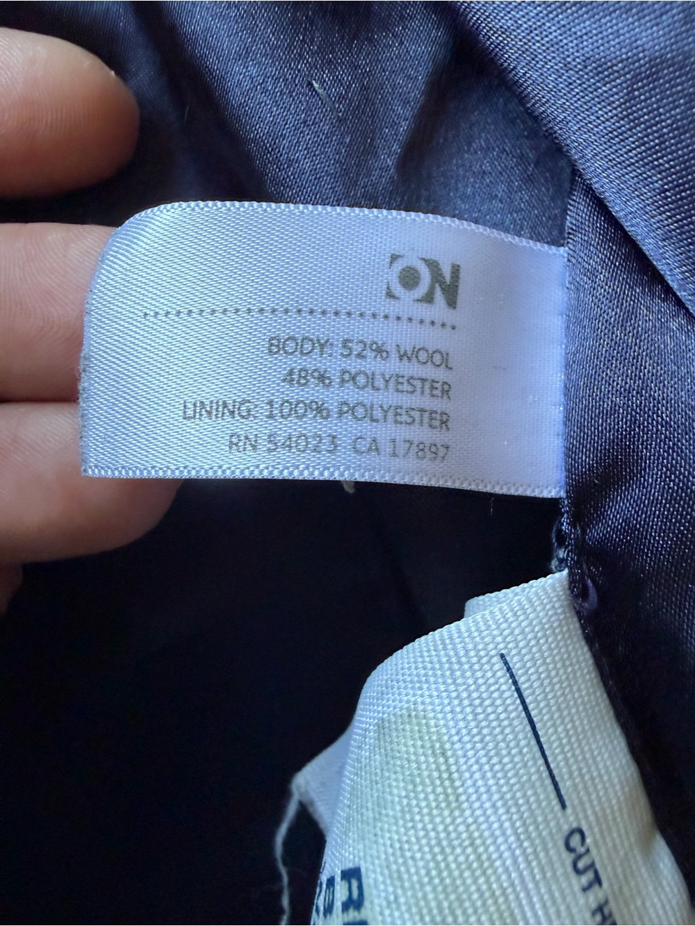Vintage Emerald Green Peacoat Wool Blend  by Old Navy Size Small - Picture 6 of 11